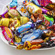 Other Russian mixed candies, Russian-style chocolate mixed candies, New Year's goods, shipped from the port, mixed candies 500g per pack