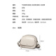Calwan Keodh Crossbody Bag Damenbag 2025 Neue Frühlings- und Sommer-echtes Leder kleiner runde Tasche One-Shoulder-Freizeitgeburtstagsgeschenk für Freundin und Frau [schöne] leichte Luxus-Mode-vielseitige Crossbody-Tasche Praktische und herzzerreißende Mädchen Freundin