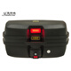 Garder Garder motocicleta Trunk troncal pedal de vehículos eléctricos Batería de herramientas de herramientas de herramientas universales de larga distancia 688 Negro 32L+LED LIGHT