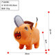 Chainsaw Man autour de Pochita Pochita Chainsaw Man Demon Bochita Poll Toy Doll 23cm Machima Emballage ordinaire