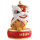 Chuxiang Nationale Trendlöwen und reichhaltige Ornamente Neue chinesische Löweneingangs-Front-Office-Ornamente Hausbewegung Neues Zuhause Eröffnungsgeschenke 12-Zoll-Löwen kommen zu bedienen-rot [Geschenkbox]
