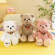 Weltston Teddy Bear Puppe Plüsch Spielzeugpuppe Kissen Kinder Geburtstagsgeschenke Mädchen Mädchen Lucky Bär