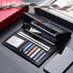Goldlion wallet men's genuine leather long wallet multi-card slot clutch bag vegetable tanned soft cowhide youth 2025 new men's handbag black officially authorized - one fake will be fined ten