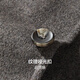 Red bean suit men [50% wool] 25 autumn new business high-end double-sided woolen single woolen jacket men Yunmo Black S1 M (170) Recommended 62-70 Jin [Jin equals 0.5 kg]