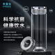 Shui Yisheng en verre haut de gamme tasse de voiture Business Water Cup Cup Company Group Private Private Printized Gift Gravure Contact Service Customer [719AG +] 400ML