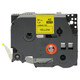ETT-Applicable Brothers Label Machine Ribbon 161 561 761 261 36mm Yellow-Back Black Text ETT-661 Etikett Machine Ribbon