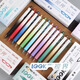 Dongmi Dongmi 686 Vision Color Press Neutral Pen de cuentas de cuentas de la mano 0.5 Beads dobles Cs Gasos Color Gradiente Barra aleatoria 3 (notable)