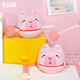 Babygeschichte Kapibala muyu Desktop kreative kleine Ornamente verrückte Emotion Stabilisierung Artefakt Klopfen Unzipien Kindertag Geschenke Pink Kapibala [Liebeshammer]