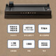 Deli A3A4 Universal Office Home Office Scellant Plastic Machine 3894N Paper Cutter Past Plastic Machine Photo File Film Lamination Cold Laminage 14377 14377 (A3A4 Machine de laminage de froide trois-en-un) + 100 feuilles de dispositif d'arrondi de 6 pouces