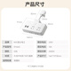 NVC NVC Electrician Socket Converter Plug Plate Multi-hole Converter with Line 2+2 Point Control USB+Type C Combination Hole Converter EP444C
