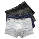 Antarctic Ice Silk Men's Underwear Men's Summer Comfortable Seamless Breathable Mesh Waist Youth Underwear Men's Shorts Casual Boxer Briefs 4 Pack Mesh 4 Pairs XL
