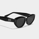 Lunettes de soleil doux Ministre Mentes et femmes mêmes lunettes de soleil yeux de chat Lunes mincelles de protection solaire en plein air