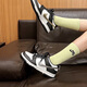耐克（NIKE）板鞋女鞋2025新款夏季Dunk Low低帮轻便运动鞋时尚透气休闲鞋 DH9764-001黑白小熊猫金银勾 37.5