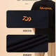 DAIWA casual T-shirt DE-5122CS summer casual short-sleeved fishing wear black-L size