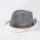 Billsurf Summer Men's Cat's Spring Jazz Hat Sunshade Men's Ptrew Hat Casual British Topper Cool Hat Thin Hat's Hat Breathable Korean Style Trendy Hat Khaki Color One Taille 56-58CM)