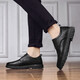 Lwok nuevo producto zapatos de cuero casual para hombres de moda de moda