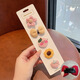 BARY REEF infant and toddler hair clips new style children's cute sweat tire hair clips little girls will not hurt the hair clip headwear, the main hot-selling model is the all-red one