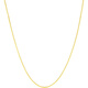 Saturday blessing 18K gold necklace for women snake bone chain color gold necklace birthday gift C0514224 40+5cm