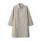 Muji Herrenstand Halsband Coat Trench Coat Herbst Herbst mittlere Länge ad0urc4a hellgelb xl 180/104a