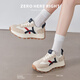 
ZHR casual shoes for women thick sole height-enhancing sneakers for female students lightweight and versatile fashion women's shoes G686 Milan 35