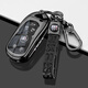 Chaomeng Buick GL8 Key Cover 22/23 GL8ES Luzun 653t Luxusversion Avia Car Metal Volldecke Schnalle Buick GL8 Special-Purple-Gun-Farbe (gewebte Seilschnalle)