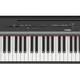 Yamaha Electric Piano P125AB Intelligentes elektronisches Klavier 88 Key Hammer Tragbarer Eingang für erwachsene Anfänger P115 Upgrade P125AB Black + Custom Wooden Rack Drei Schritt