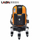 
Laise laser level 5-line blue-green light infrared high-bright outdoor dotted plastering 686LSG649SPD enhancement point [3-line single cell] Strong green light metal base
