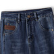 Cypress House Harem Harem Pants Women's 2025 Autumn New Fashion Style Slim Etiqueta rizada Jeans lavados