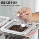 Caja de material pequeño Caja de condimento de acero inoxidable Conjunto de combinación de salsa de autoservicio comercial Caja de condimento de cocina Ingredientes de material pequeño I-9922