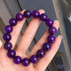 Tiansi Shukulai Steinarmband für Männer und Frauen Kirschblütenpulver Alte Mine Suji Rohes Steinkristallarmband SN9859 8mm Old Mine Purple Shu Drei Kreise