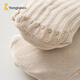 Tongtai baby socks baby floor socks children's toddler shoes boys and girls non-slip shoes socks socks covers wide mouth socks beige 1 pair 6-12 months