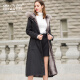 Lei Gongguan Parker Women's 2023 Winter New Fur Jacket Over-the-Knee Fox Fur Collar Removable Liner Brand Coat Black L