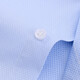 
Shanshan white shirt men's long-sleeved business casual formal wear middle-aged free iron work free iron shirt TCT3882 blue jacquard 43