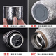 Shuiyisheng pure titanium thermos cup titanium cup antibacterial and fresh-keeping high-end stewed tea men's water cup tea water separation large-capacity water cup women's Haoyue Silver 480ml