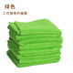 Yiran thickened microfiber towel absorbs water and does not shed lint easily, housework cleaning cloth, wiping table and glass, hotel cleaning cloth, 5 green thickened upgraded models 40*40CM