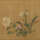 [Equipado directamente con auto-operado] Wang Yuan Flower Flower Flower y Pintura de pájaros Auspicioso pintura auspiciosa Pintura literaria Copia literaria Regalos de pintura antigua