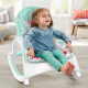 Fisher-Price baby and children's toys custom gift box multi-functional lightweight rocking chair mint green GDT79