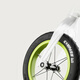 Lecocolecoco children's balance bike without pedals for boys and girls 2-3-6 years old scooter C-runX2 scooter 12 inch brushed silver