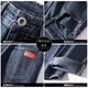 
Xiao Xueling jeans men's summer 2025 new thin pants men's trendy brand straight loose cropped pants versatile men's clothing 6621 black 36