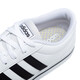 Chaussures officielles adidas Chaussures masculines Nouveau-style de printemps masculines Toile résistante à l'usure de la mode Low top-usure de sport décontractée GW8373 / Surface en cuir / blanc 41