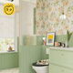 Apfelelf 600x1200 Französische Retro -Rock -Rock Keramikfliesen Badezimmer Blumenfliesen Creme Küche Wandfliesen Balkon Bodenfliesen H12003 Infinite Gelenkmuster 600*1200