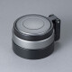 Copa de vidrio de una sola capa Heenoor Gran capacidad Anillo de elevación portátil Copa de agua de agua Sports Copa de té para hombres [XN-9076] Gran capacidad-695 ml de gran capacidad
