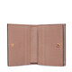 Gucci (GUCCI) classic women's beige/ebony presbyopia canvas gray pink leather card bag 65861017WAG5788 beige/ebony