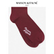 Maison Kitsune [Season Selection] Мужской жирный жирный цвет игривый вышивка Fox Patch Spatings P677 [Burro] L (40/45)