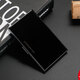 EHRENMANN anti-fingerprint titanium steel business card holder for men and women business fashion ultra-thin metal business card case business card case black
