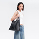 
OMTO 25 new black truffle soft hobo bag large capacity women commuting one-shoulder crossbody bag birthday gift for girls