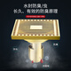 XMSJ Gold Anti-Odor verdickte Badezimmer Duschbad Boden Abfluss Quadrat großer Verschiebung langer Streifen Badezimmer 10 cm Gold 6624 Tiefes Wasserdichtung Dual-Use-Modell