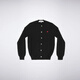 Comme des garcons spiel CDG Kawakubo Rei stickte Mini Liebe Wolle Strickjacken Stricker Pullover Männer und Frauen Mantel Ehepaar Männer Schwarz Mini Herz L (175) Männer