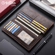 Goldlion Herren Brieftasche Langes echtes Leder -Retro -Brieftasche vertikaler Geldbeutel weicher Kuhwahnsinn einfacher Freizeit -Ticket -Clip Valentinstag Geschenk Brown [offizielle Genehmigung - eine gefälschte und zehn Bußgelder]