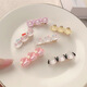 Mr. Ouyangs niedliche und vielseitige Mädchen Entenbill Clip Cartoon Hair Clip Student Bangs Clip Hair Card Kopfschmuck 686 Kätzchen A02-203